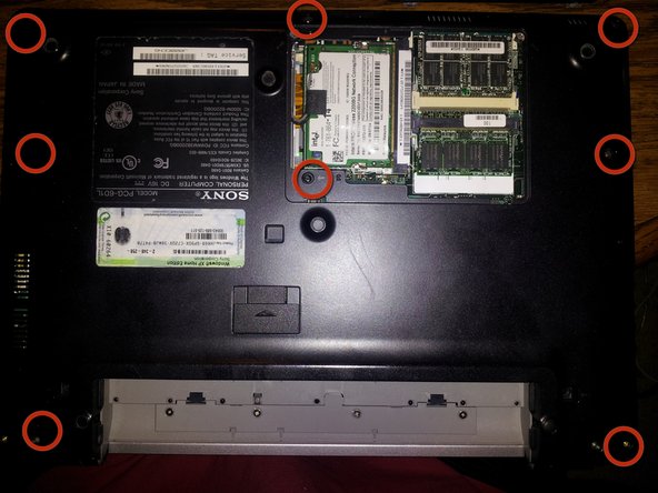 Sony Vaio VGN-S260 Hard Drive Replacement: step 8, image 1 of 3