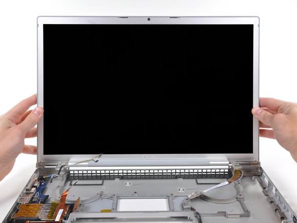 MacBook Pro 17" Models A1151 A1212 A1229 and A1261 Lower Case Replacement: step 34, image 1 of 1