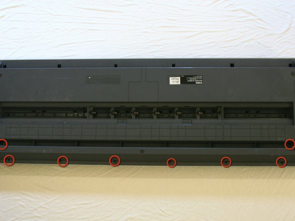 Yamaha YPG-225 Display Replacement: step 6, image 1 of 1