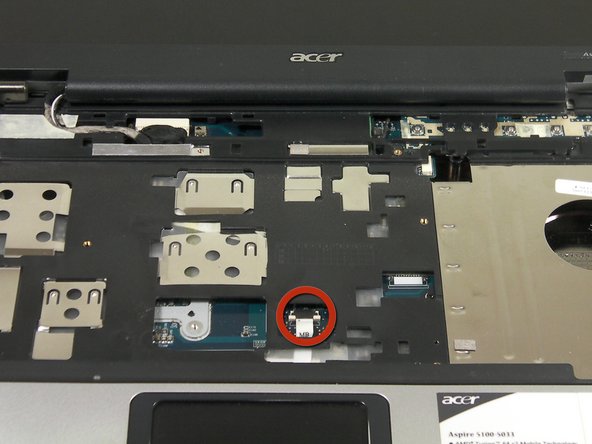 Acer Aspire 5100 USB Add-on Card Replacement: step 9, image 1 of 2