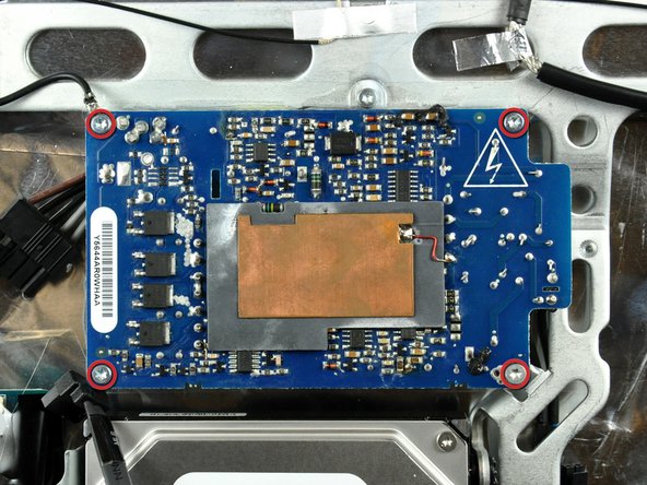 iMac Intel 20" EMC 2105 and 2118 Power Supply Replacement: step 43, image 1 of 2