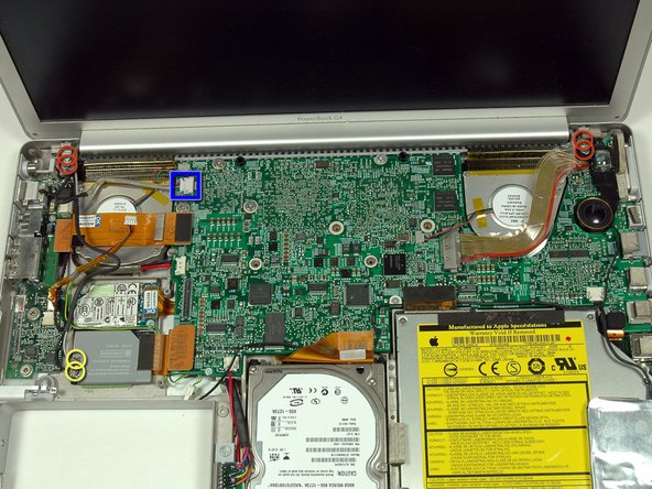 PowerBook G4 Aluminum 15" 1.67 GHz Display Data Cable Replacement: step 18, image 1 of 1