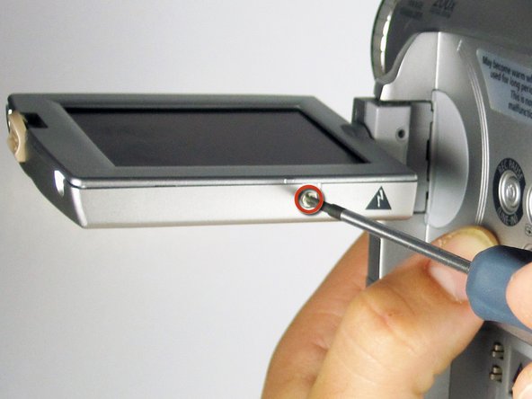 Canon Optura 100MC LCD Screen and Glass Screen Replacement: step 6, image 1 of 1