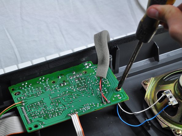 Casio CTK-501 Battery Connection Replacement: step 9, image 1 of 1