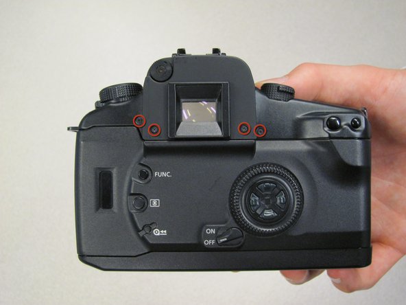 Canon EOS 30 Battery Door Replacement: step 12, image 1 of 1