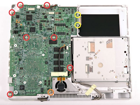 iBook G4 12" 800 MHz-1.2 GHz Logic Board Replacement: step 57, image 1 of 1