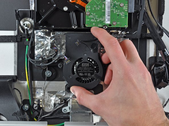 iMac Intel 21.5" EMC 2308 Hard Drive Fan Replacement: step 35, image 2 of 2