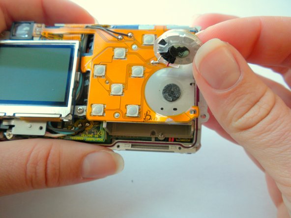 Olympus Stylus 410 Speaker Replacement: step 8, image 3 of 3