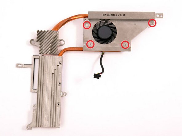 iBook G4 14" 933 MHz-1.33 GHz Fan (933 - 1.2 GHz) Replacement: step 43, image 1 of 1
