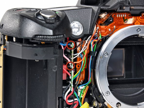 Nikon D70 Strap Loops Replacement: step 21, image 1 of 2