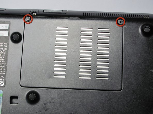 Sony Vaio VGN-S260 RAM Replacement: step 3, image 1 of 2