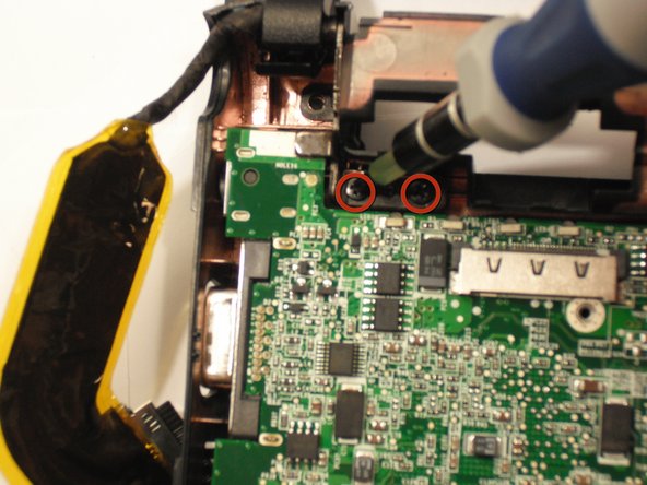 Acer Aspire One ZG5 Fan Replacement: step 25, image 1 of 1