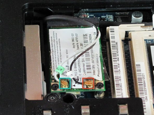 HP Pavilion dv5000 Screen Replacement: step 4, image 1 of 2
