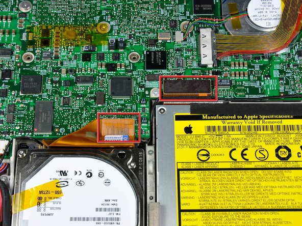 PowerBook G4 Aluminum 15" 1.67 GHz Heat Sink & Fans Replacement: step 13, image 1 of 2