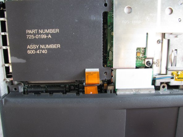 PowerBook 3400 M3553 Track Pad Replacement: step 8, image 2 of 2