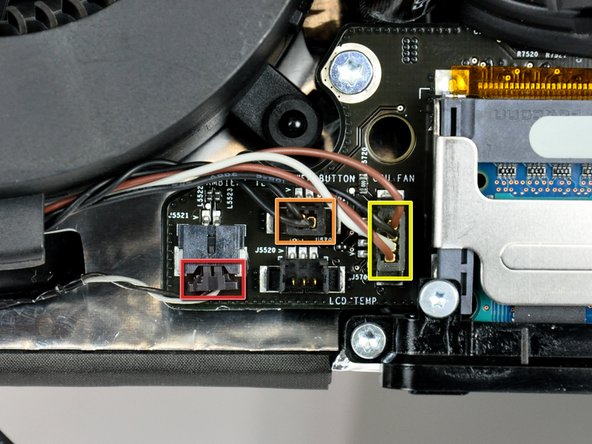 iMac Intel 20" EMC 2266 Hard Drive Fan Replacement: step 24, image 1 of 1