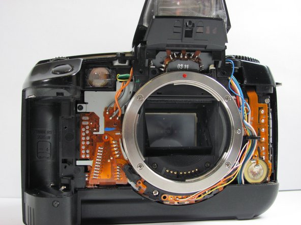 Canon EOS A2 Front Cover Replacement: step 10, image 2 of 2