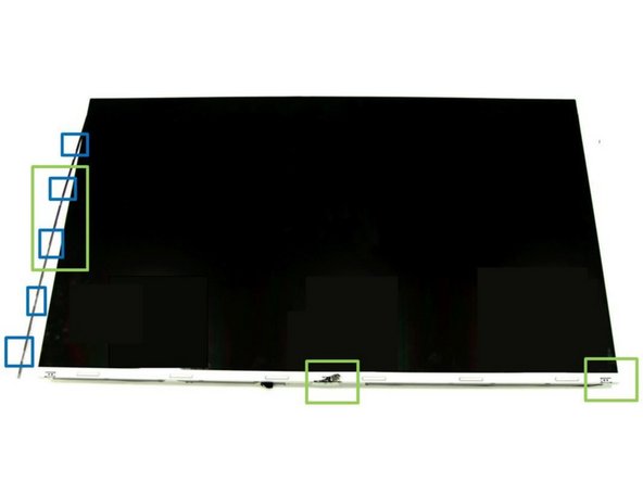 LG 47LM760S TV set, Removal of Front Frame: step 4, image 1 of 3