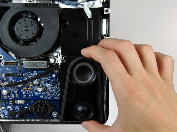 iMac Intel 20" EMC 2133 and 2210 Optical Drive Data Cable Replacement: step 25, image 2 of 2