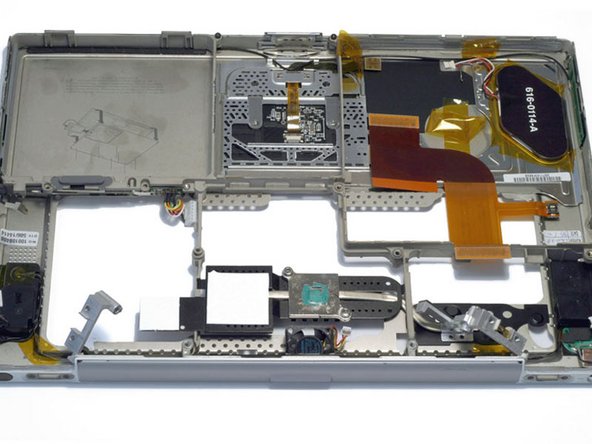 PowerBook G4 Titanium Mercury Upper Case Replacement: step 40, image 1 of 1