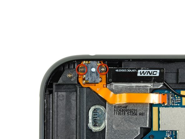 HP TouchPad Headphone Jack Replacement: step 12, image 1 of 1