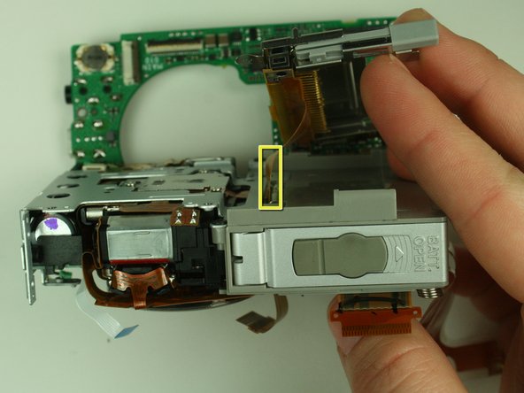 Canon PowerShot S400 Battery Replacement: step 16, image 2 of 2