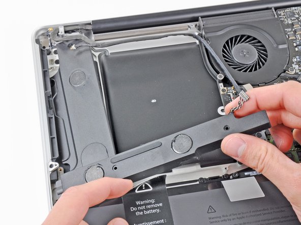 MacBook Pro 17" Unibody Subwoofer & Right Speaker Replacement: step 16, image 1 of 1