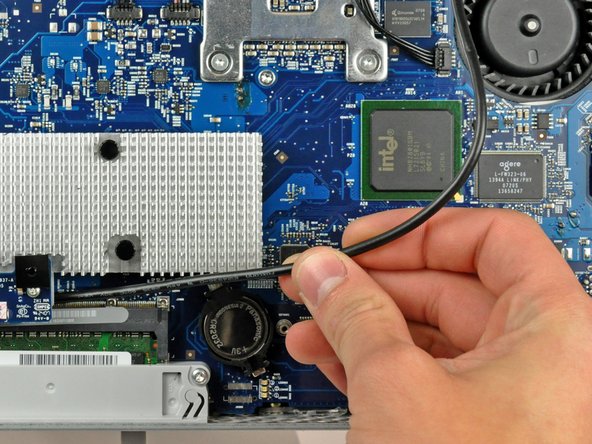 iMac Intel 20" EMC 2105 and 2118 Optical Drive Fan Replacement: step 27, image 1 of 1