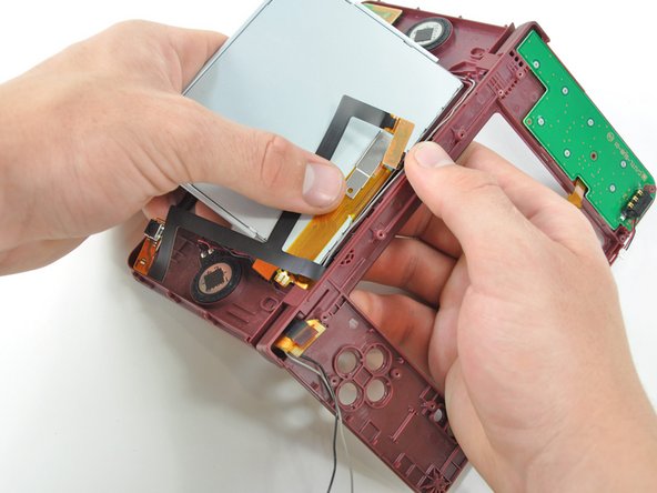 Nintendo DSi XL Upper LCD Replacement: step 31, image 1 of 3