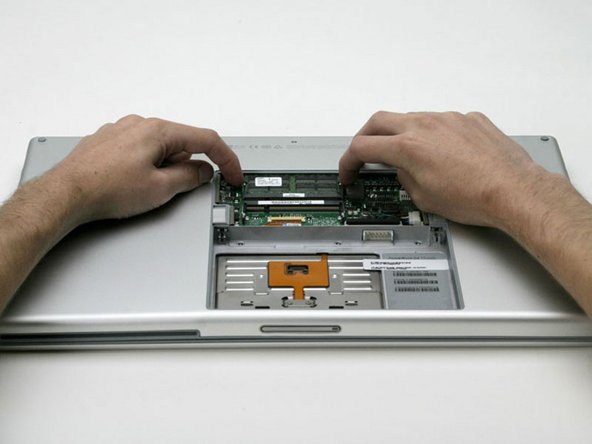 PowerBook G4 Aluminum 17" 1-1.67 GHz Front Display Bezel Replacement: step 4, image 1 of 1