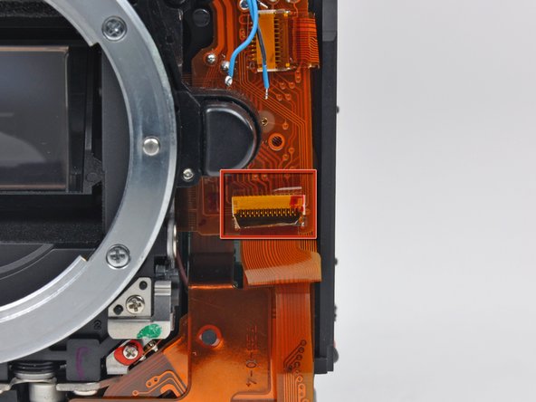 Nikon D70 Strap Loops Replacement: step 24, image 1 of 1