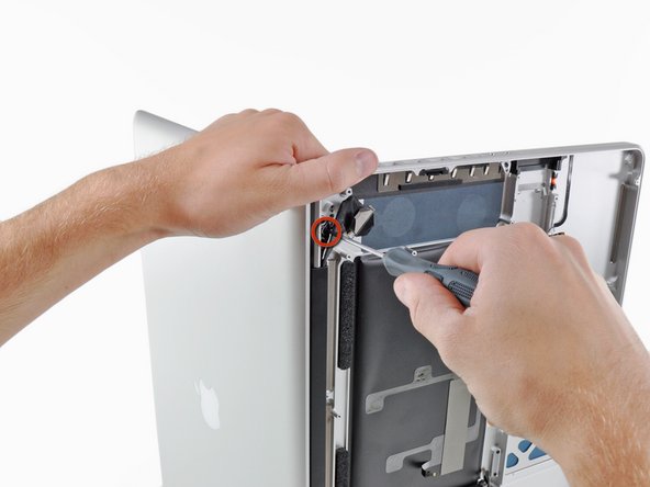 MacBook Pro 17" Unibody Upper Case Replacement: step 46, image 1 of 1