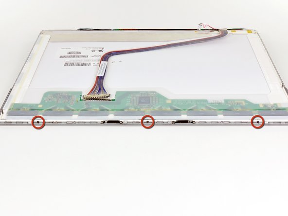 PowerBook G4 Aluminum 17" 1.67 GHz (High-Res) Front Display Bezel Replacement: step 49, image 1 of 1