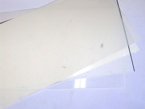 Toshiba 48L1443DG TV set, Removal of Polarized Foils: step 6, image 2 of 2