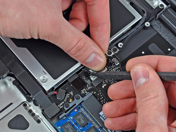 MacBook Pro 15" Unibody Mid 2009 Left Speaker Replacement: step 11, image 1 of 1