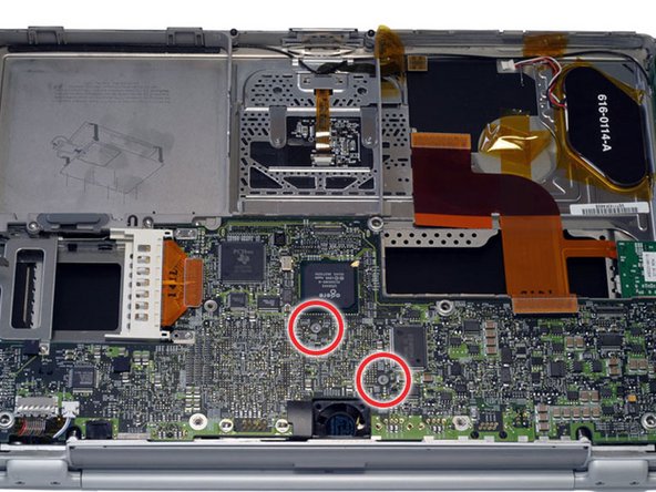 PowerBook G4 Titanium Mercury Upper Case Replacement: step 25, image 1 of 1