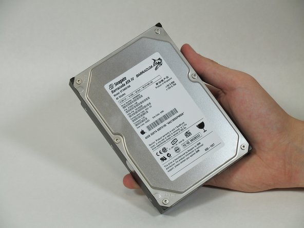 Power Mac G4 Quicksilver Hard Drive Replacement: step 10, image 1 of 1