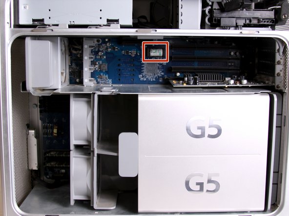 Power Mac G5 PRAM Battery Replacement: step 5, image 1 of 1