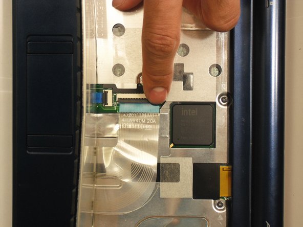 Acer Aspire One ZG5 Keyboard Replacement: step 7, image 1 of 2