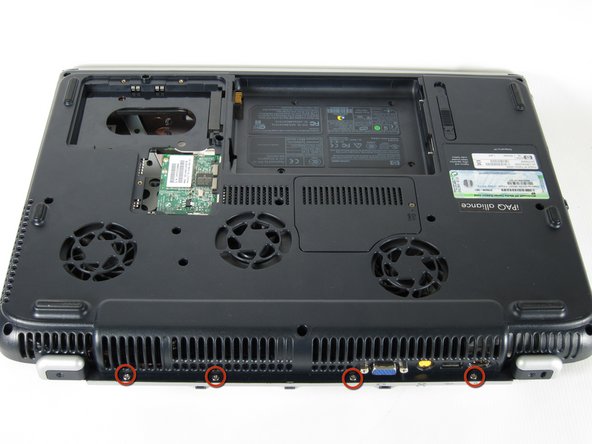 HP Pavilion zd8000 USB Module Replacement: step 24, image 1 of 2