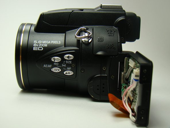 Nikon Coolpix E5700 Rear LCD Replacement: step 5, image 2 of 2