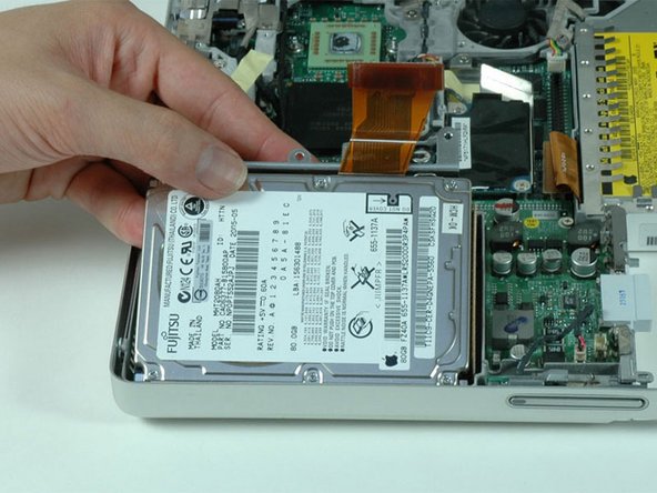 PowerBook G4 Aluminum 12" 1-1.5 GHz DC-In Board Replacement: step 30, image 1 of 1