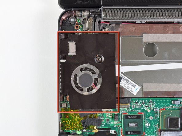 HP Mini 1000 Lower Case Replacement: step 32, image 1 of 1