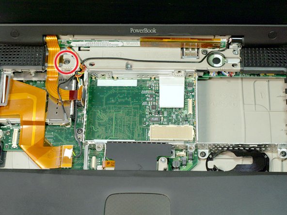 PowerBook G3 Pismo PC Card Cage Replacement: step 23, image 1 of 1