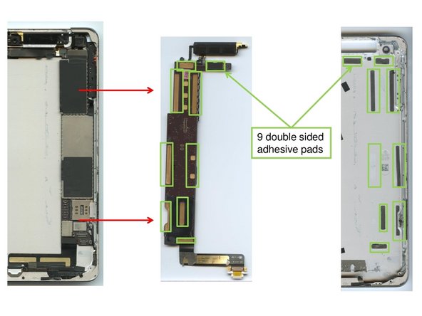 Apple iPad Mini, Removal of mainboard: step 11, image 1 of 2