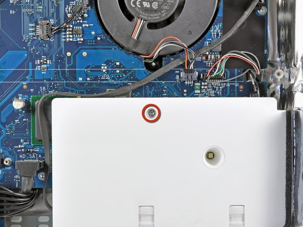 iMac Intel 24" EMC 2111 Hard Drive Fan Replacement: step 15, image 1 of 1
