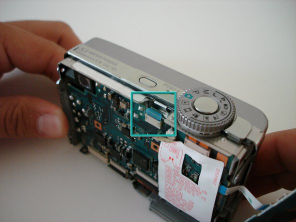 Sony Cyber-shot DSC-W5 Lens Replacement: step 10, image 1 of 2