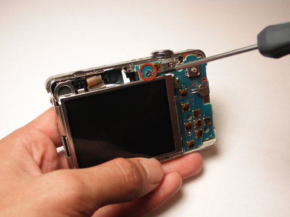 Sony Cyber-shot DSC-W55 LCD Screen Replacement: step 15, image 3 of 3