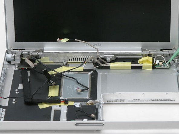 PowerBook G4 Aluminum 12" 1-1.5 GHz Display Replacement: step 55, image 1 of 1