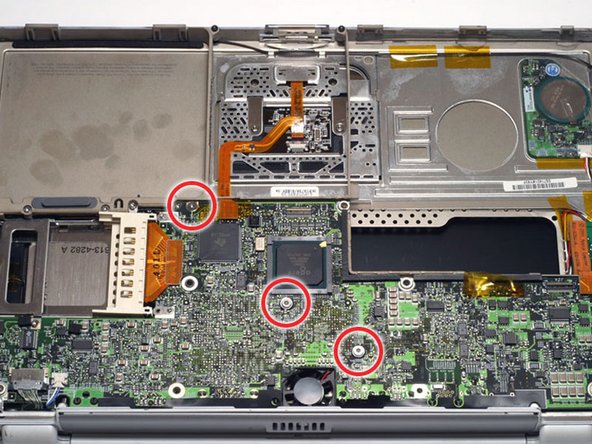 PowerBook G4 Titanium Onyx Logic Board Replacement: step 22, image 1 of 1